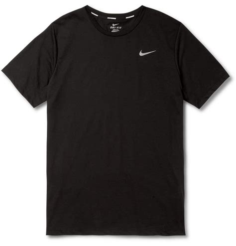 schwarzes nike shirt|Mens Black Tops & T.